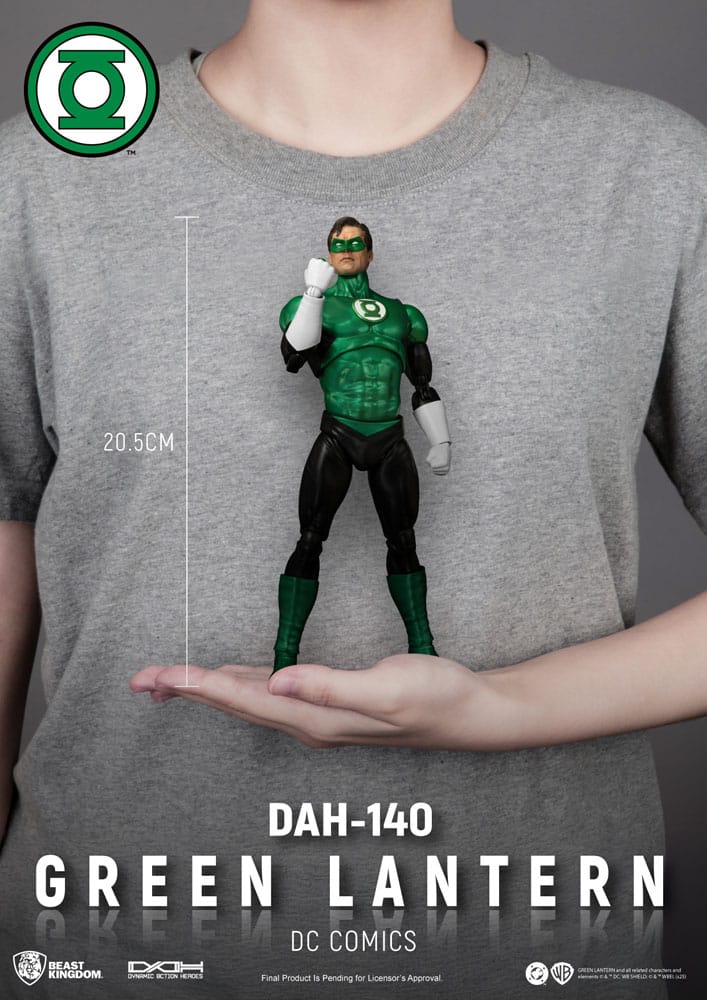 DC Comics Action Figure Green Lantern 20cm - Action Figures - Beast Kingdom Toys - Hobby Figures UK