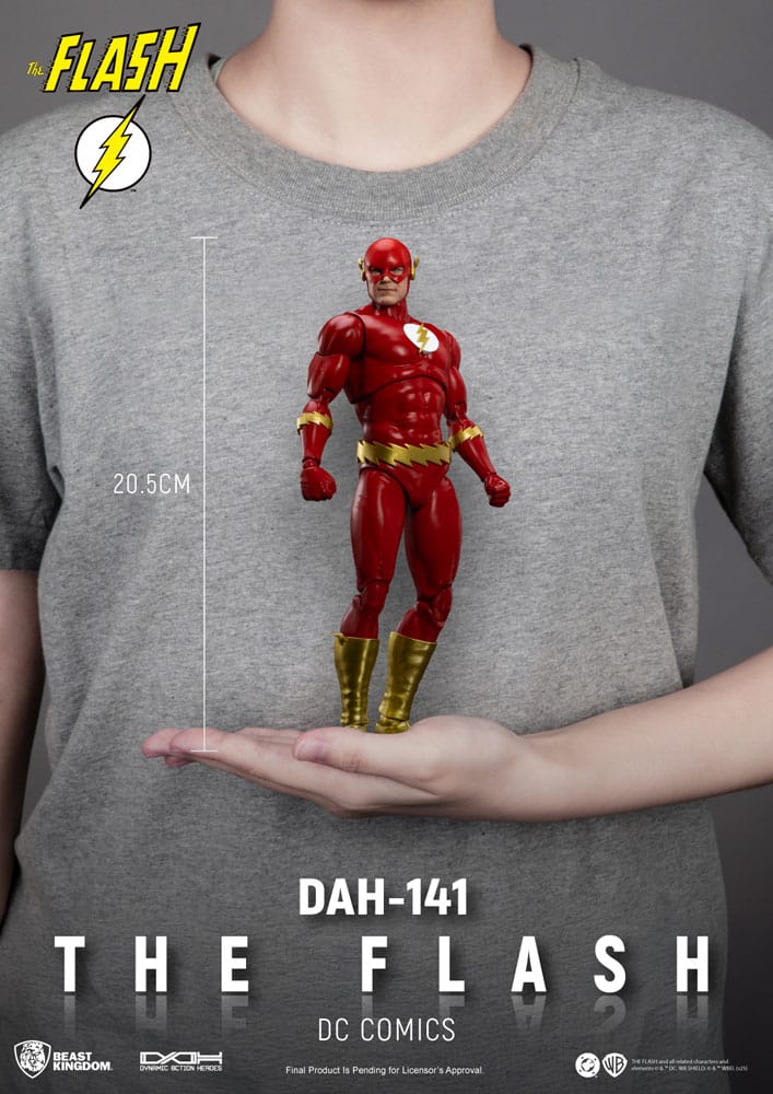 DC Comics Action Figure The Flash 20cm - Action Figures - Beast Kingdom Toys - Hobby Figures UK