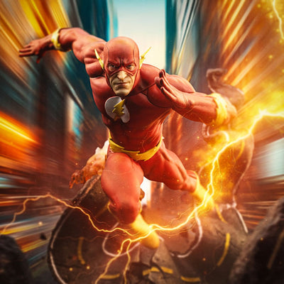 DC Comics Art Scale Statue 1/10 Flash 25cm - Scale Statue - Iron Studios - Hobby Figures UK