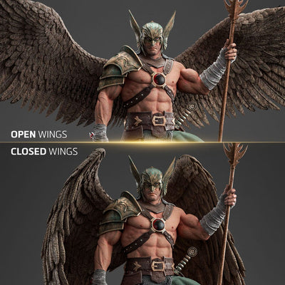 DC Comics Art Scale Statue 1/10 Hawkman 10th Anniversary 29cm - Scale Statue - Iron Studios - Hobby Figures UK