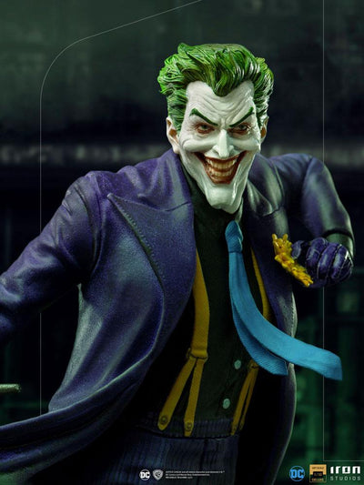 DC Comics Deluxe Art Scale Statue 1/10 The Joker 23cm - Scale Statue - Iron Studios - Hobby Figures UK