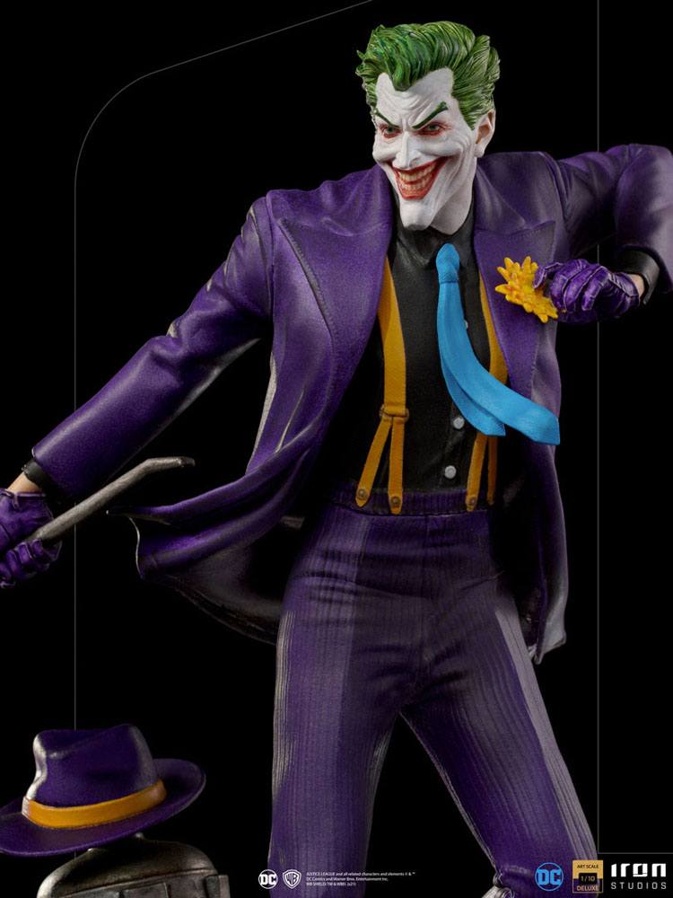 DC Comics Deluxe Art Scale Statue 1/10 The Joker 23cm - Scale Statue - Iron Studios - Hobby Figures UK