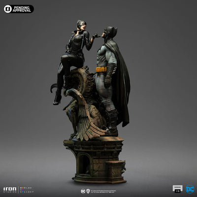 DC Comics Diorama 1/6 Batman & Catwoman 51cm - Scale Statue - Iron Studios - Hobby Figures UK