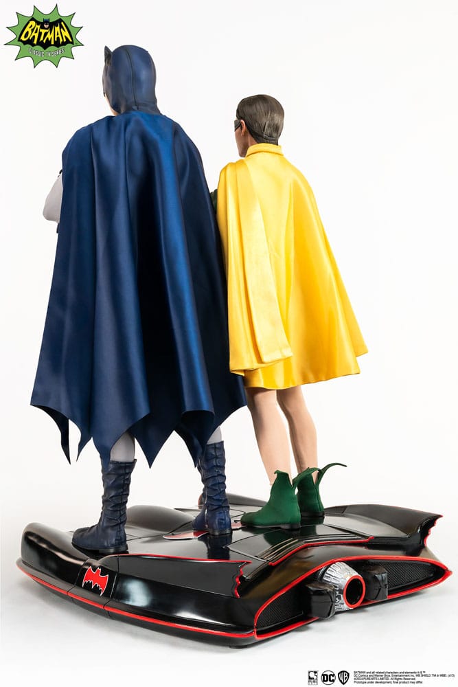 DC Comics Diorama Statue 1/4 Batman & Robin 1966 52cm - Scale Statue - Pure Arts - Hobby Figures UK