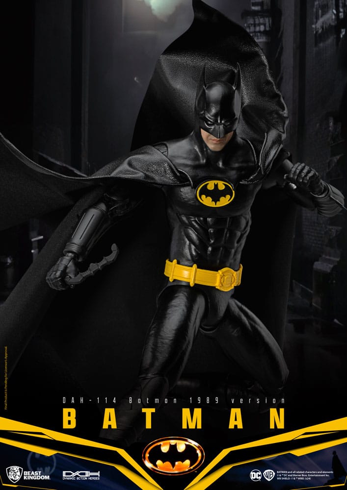 DC Comics Dynamic 8ction Heroes Action Figure 1/9 Batman 1989 Ver. 21cm - Action Figures - Beast Kingdom Toys - Hobby Figures UK