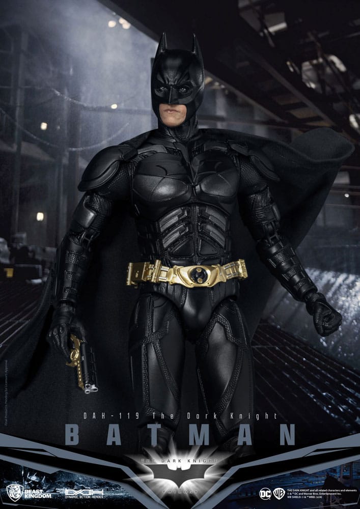 DC Comics Dynamic 8ction Heroes Action Figure 1/9 Batman (The Dark Knight) 21cm - Action Figures - Beast Kingdom Toys - Hobby Figures UK