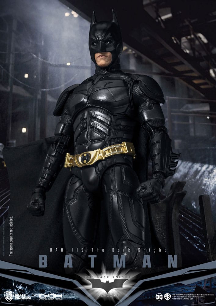 DC Comics Dynamic 8ction Heroes Action Figure 1/9 Batman (The Dark Knight) 21cm - Action Figures - Beast Kingdom Toys - Hobby Figures UK