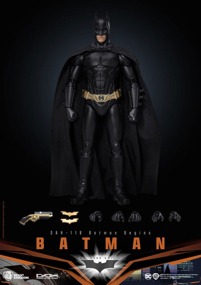 DC Comics Dynamic 8ction Heroes Action Figure 1/9 Batman (Batman Begins) 21cm - Action Figures - Beast Kingdom Toys - Hobby Figures UK