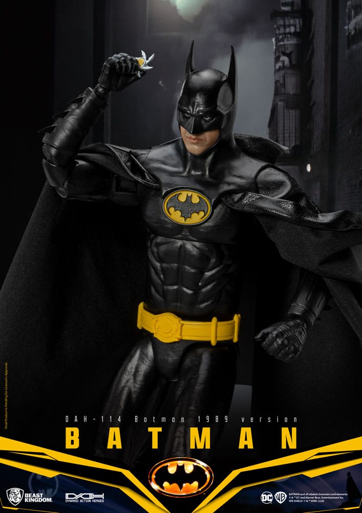 DC Comics Dynamic 8ction Heroes Action Figure 1/9 Batman 1989 Ver. 21cm - Action Figures - Beast Kingdom Toys - Hobby Figures UK