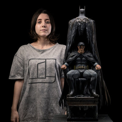 DC Comics Legacy Replica Statue 1/4 Batman and Bruce Wayne 79cm - Scale Statue - Iron Studios - Hobby Figures UK