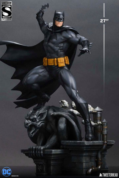 DC Comics Maquette 1/4 Batman (Black and Gray Edition) 66cm - Scale Statue - Tweeterhead - Hobby Figures UK