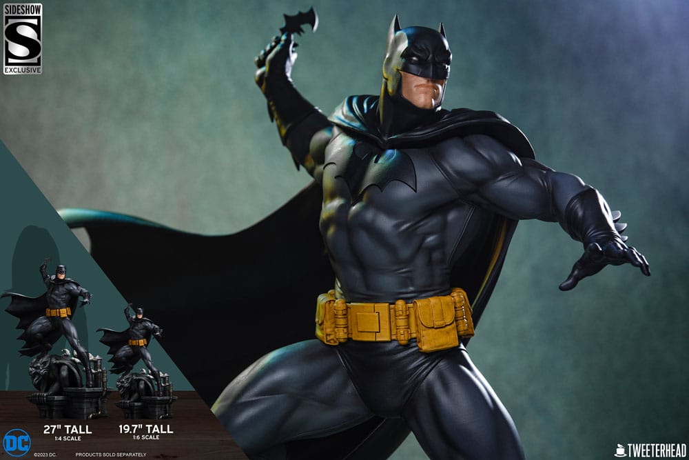DC Comics Maquette 1/4 Batman (Black and Gray Edition) 66cm - Scale Statue - Tweeterhead - Hobby Figures UK