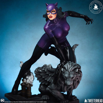 DC Comics Maquette 1/6 Catwoman (Purple Edition) 35cm - Scale Statue - Tweeterhead - Hobby Figures UK