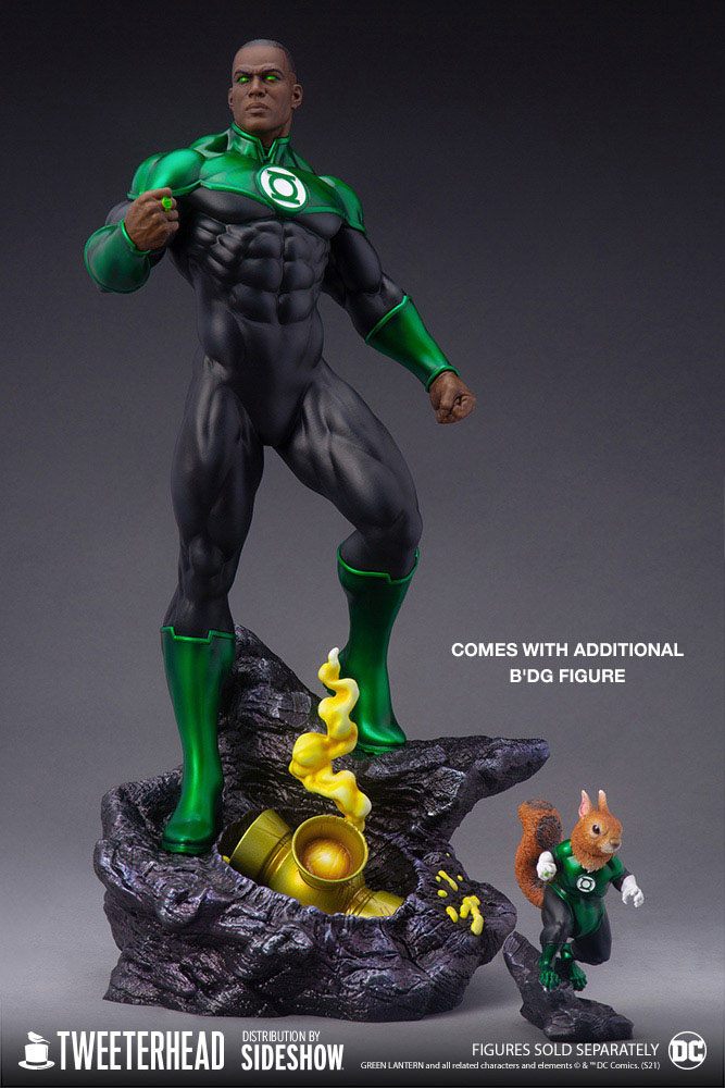 DC Comics Maquette 1/6 John Stewart - Green Lantern 52cm - Scale Statue - Tweeterhead - Hobby Figures UK