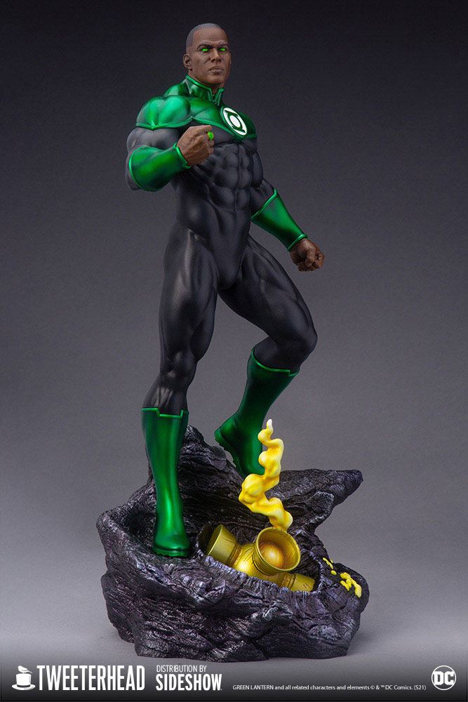 DC Comics Maquette 1/6 John Stewart - Green Lantern 52cm - Scale Statue - Tweeterhead - Hobby Figures UK