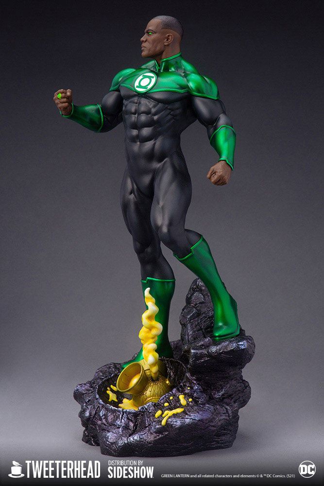 DC Comics Maquette 1/6 John Stewart - Green Lantern 52cm - Scale Statue - Tweeterhead - Hobby Figures UK