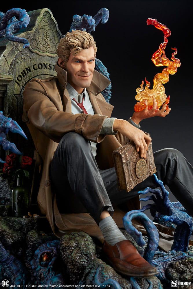 DC Comics Premium Format Statue John Constantine: Just Another Exorcism Hangover 53cm