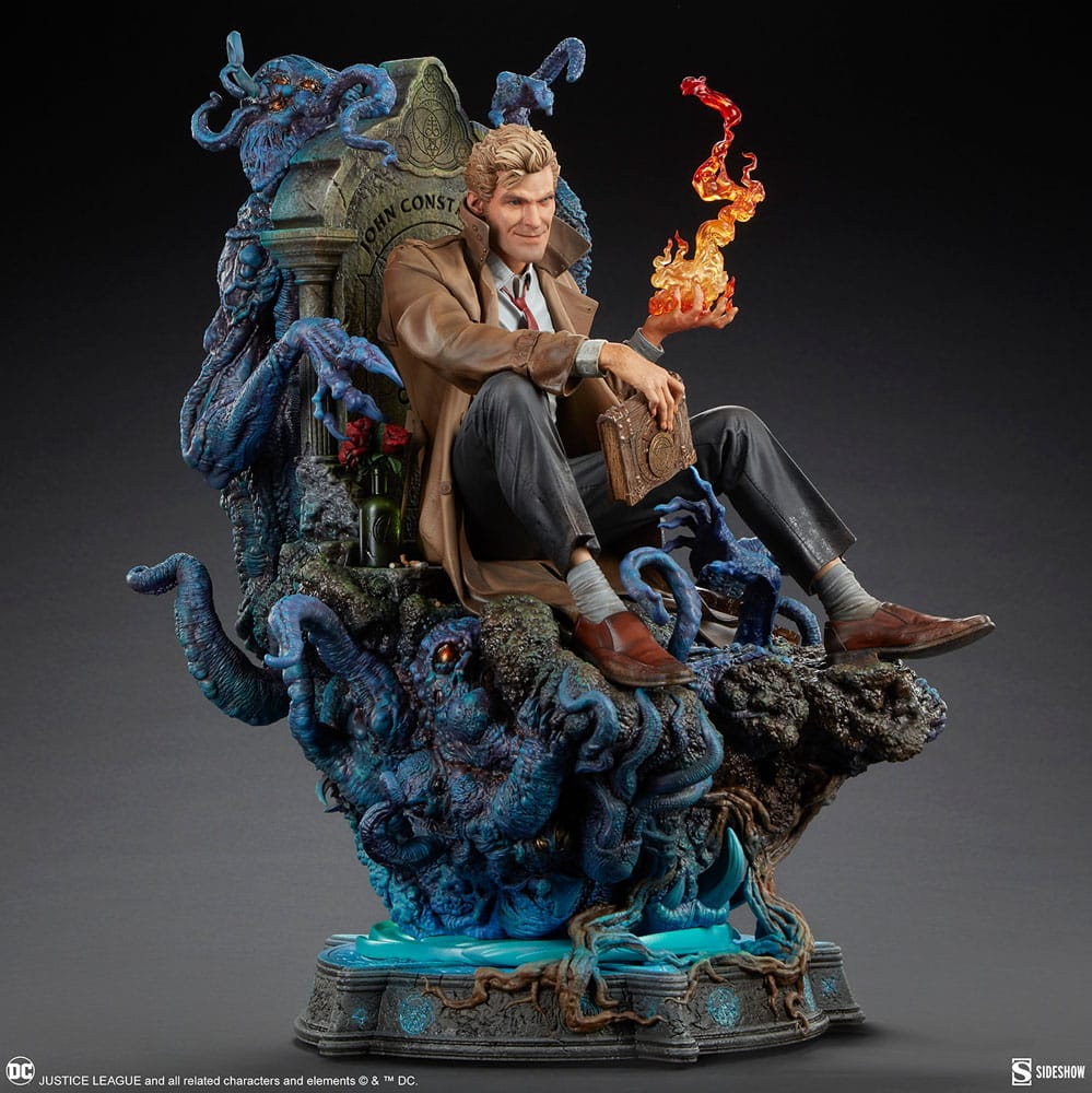 DC Comics Premium Format Statue John Constantine: Just Another Exorcism Hangover 53cm