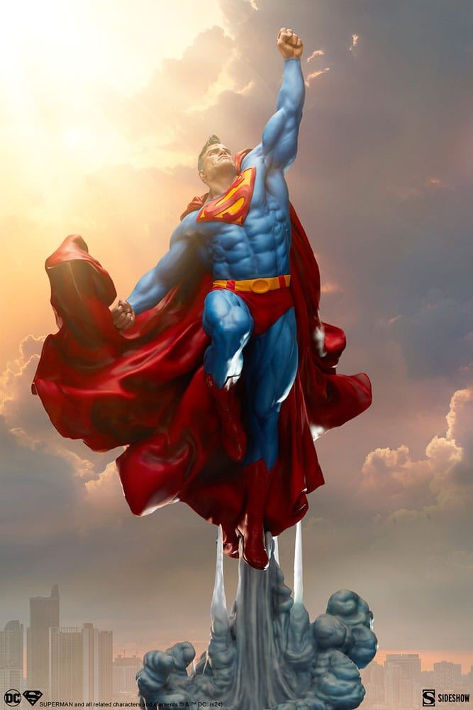 DC Comics Premium Format Statue Superman 84cm - Scale Statue - Sideshow Collectibles - Hobby Figures UK