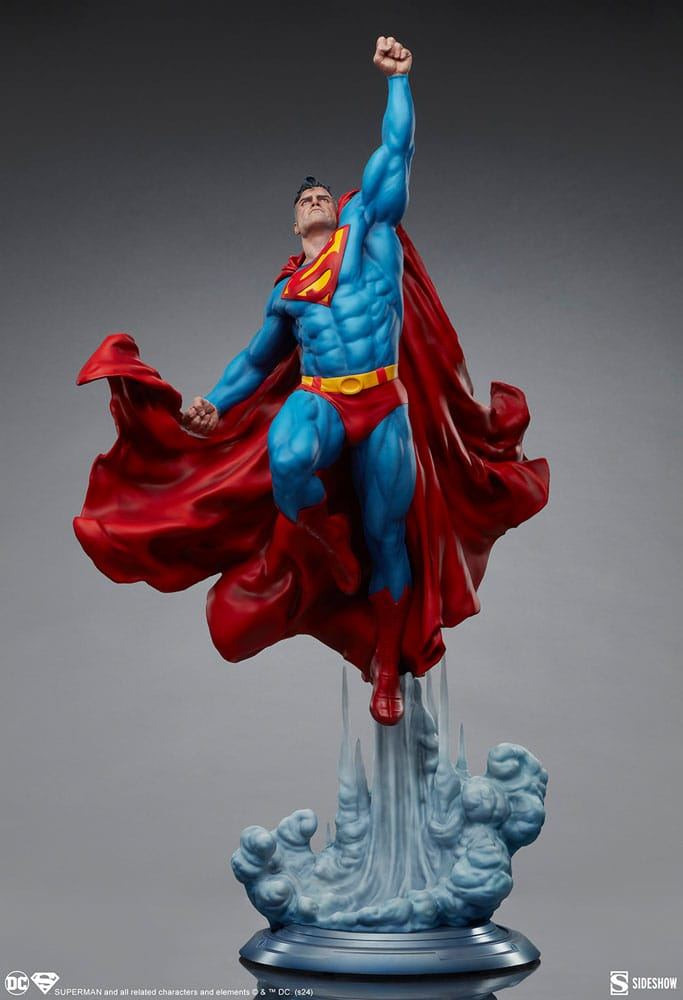 DC Comics Premium Format Statue Superman 84cm - Scale Statue - Sideshow Collectibles - Hobby Figures UK