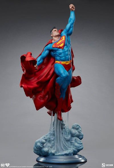 DC Comics Premium Format Statue Superman 84cm - Scale Statue - Sideshow Collectibles - Hobby Figures UK