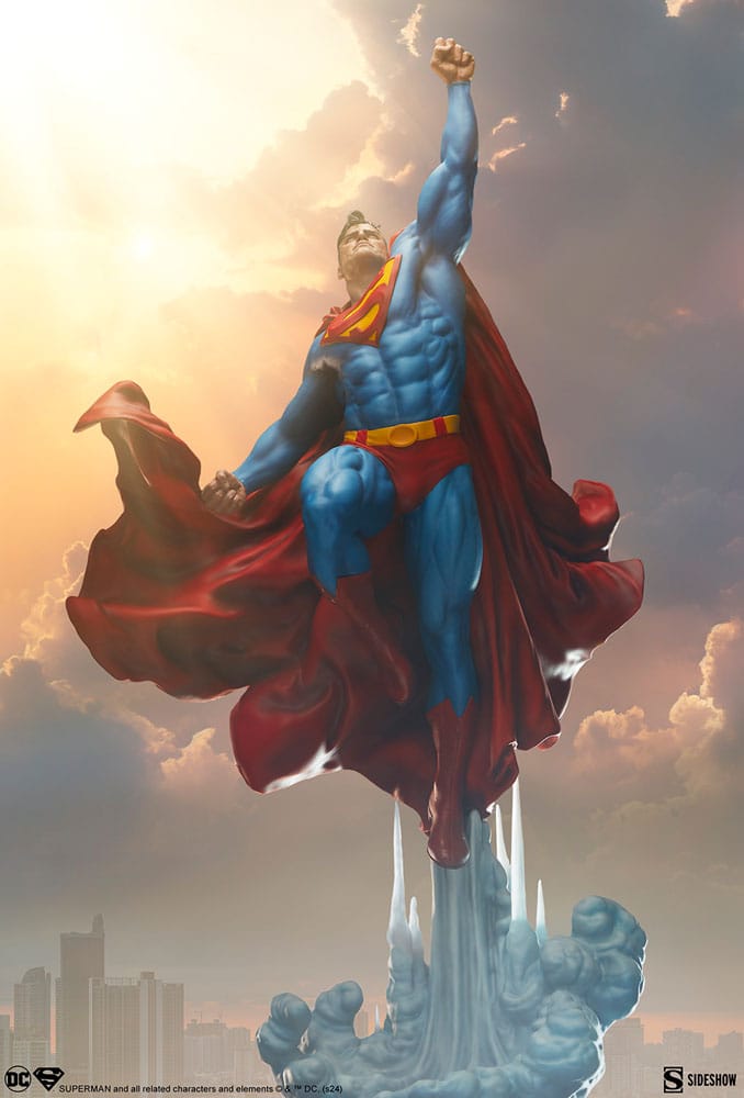 DC Comics Premium Format Statue Superman 84cm - Scale Statue - Sideshow Collectibles - Hobby Figures UK