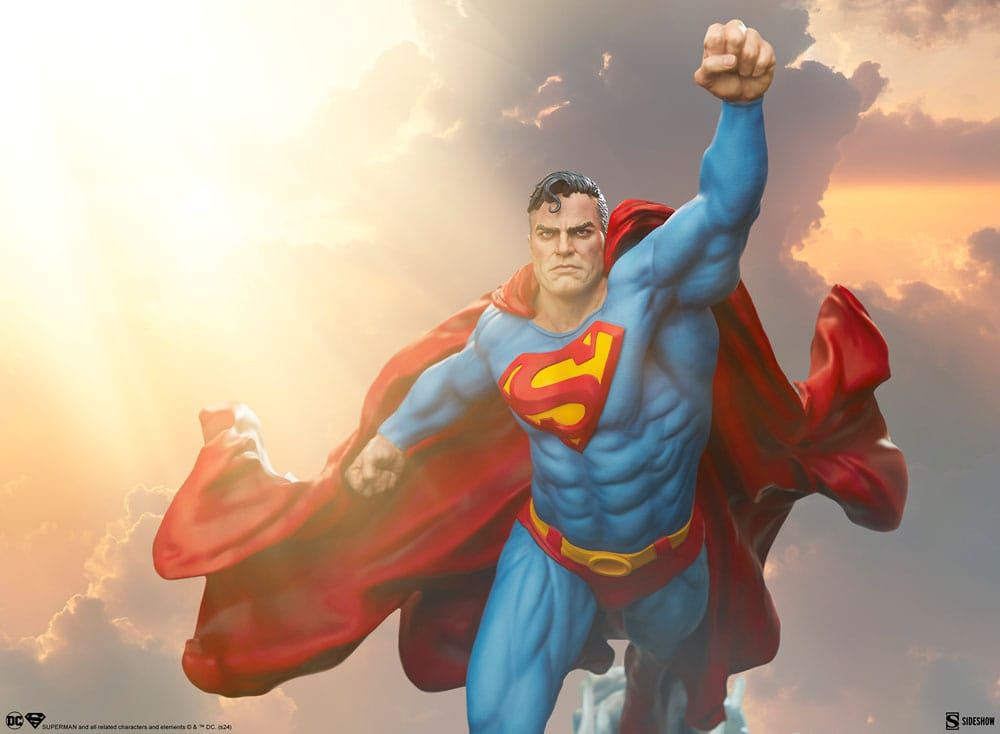 DC Comics Premium Format Statue Superman 84cm - Scale Statue - Sideshow Collectibles - Hobby Figures UK