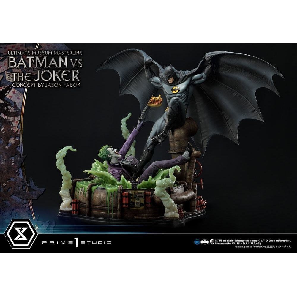 DC Comics Statue 1/3 Batman vs. The Joker by Jason Fabok 85cm - Scale Statue - Prime 1 Studio - Hobby Figures UK