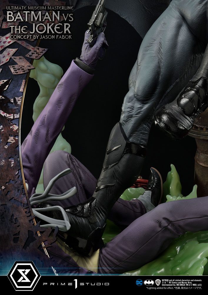 DC Comics Statue 1/3 Batman vs. The Joker by Jason Fabok 85cm - Scale Statue - Prime 1 Studio - Hobby Figures UK
