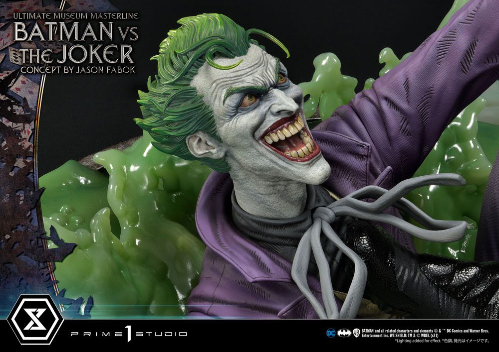 DC Comics Statue 1/3 Batman vs. The Joker by Jason Fabok 85cm - Scale Statue - Prime 1 Studio - Hobby Figures UK