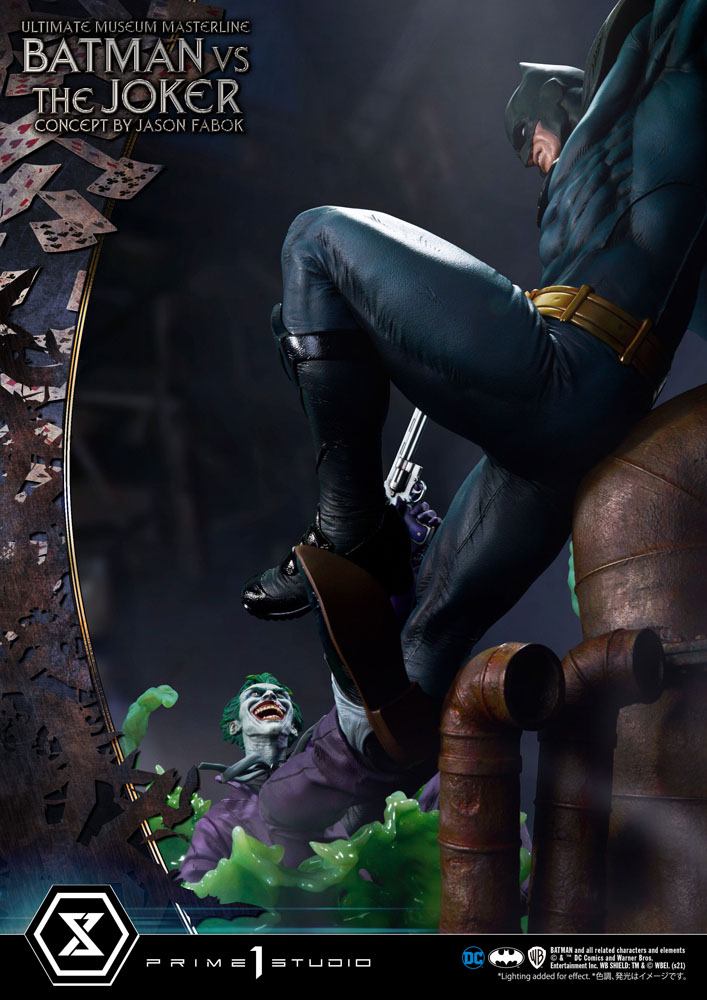 DC Comics Statue 1/3 Batman vs. The Joker by Jason Fabok 85cm - Scale Statue - Prime 1 Studio - Hobby Figures UK