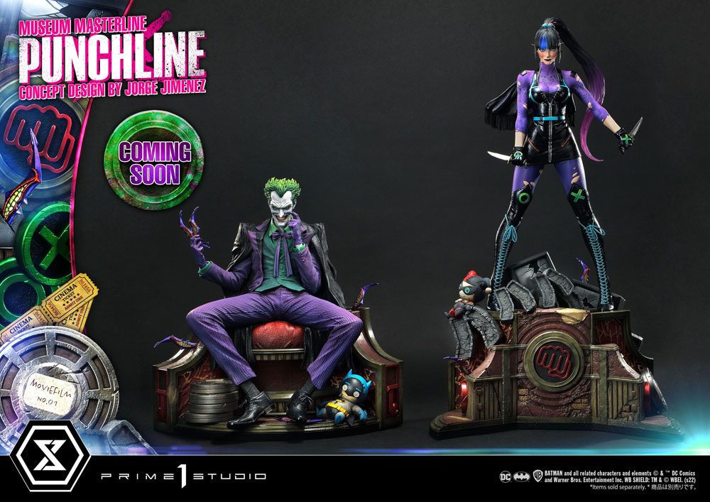 DC Comics Statue 1/3 Punchline Concept Design by Jorge Jimenez 85cm - Scale Statue - Prime 1 Studio - Hobby Figures UK