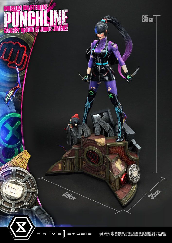 DC Comics Statue 1/3 Punchline Concept Design by Jorge Jimenez 85cm - Scale Statue - Prime 1 Studio - Hobby Figures UK