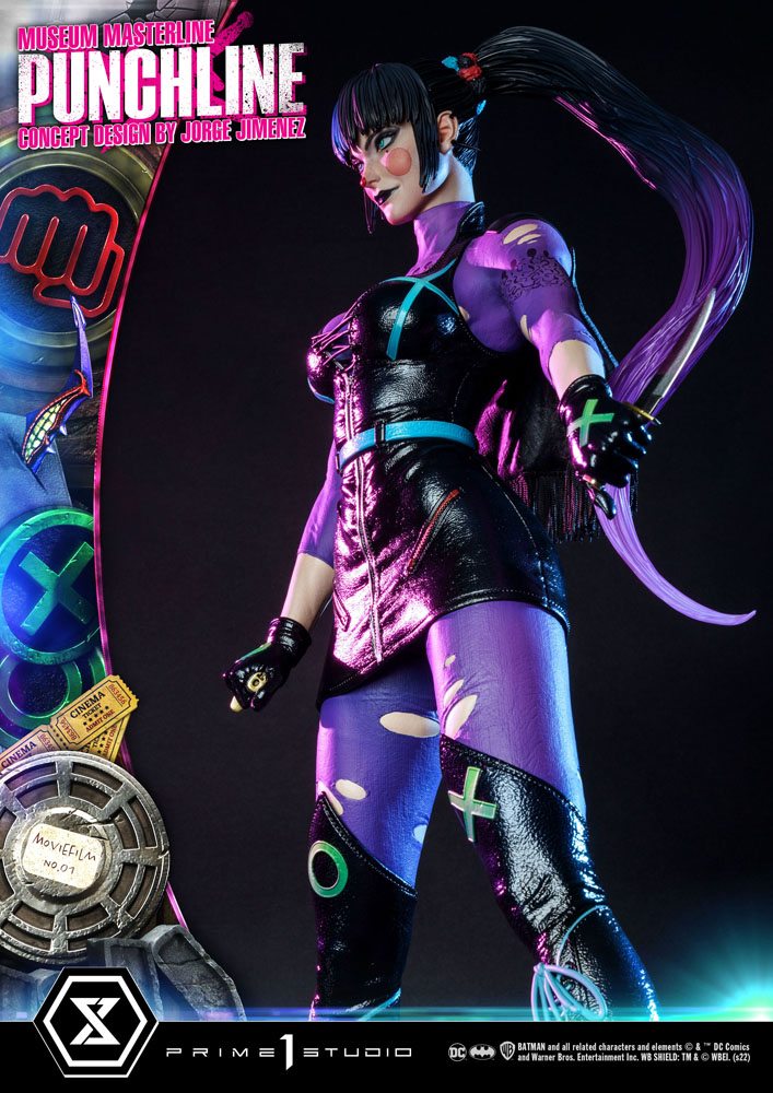 DC Comics Statue 1/3 Punchline Concept Design by Jorge Jimenez 85cm - Scale Statue - Prime 1 Studio - Hobby Figures UK