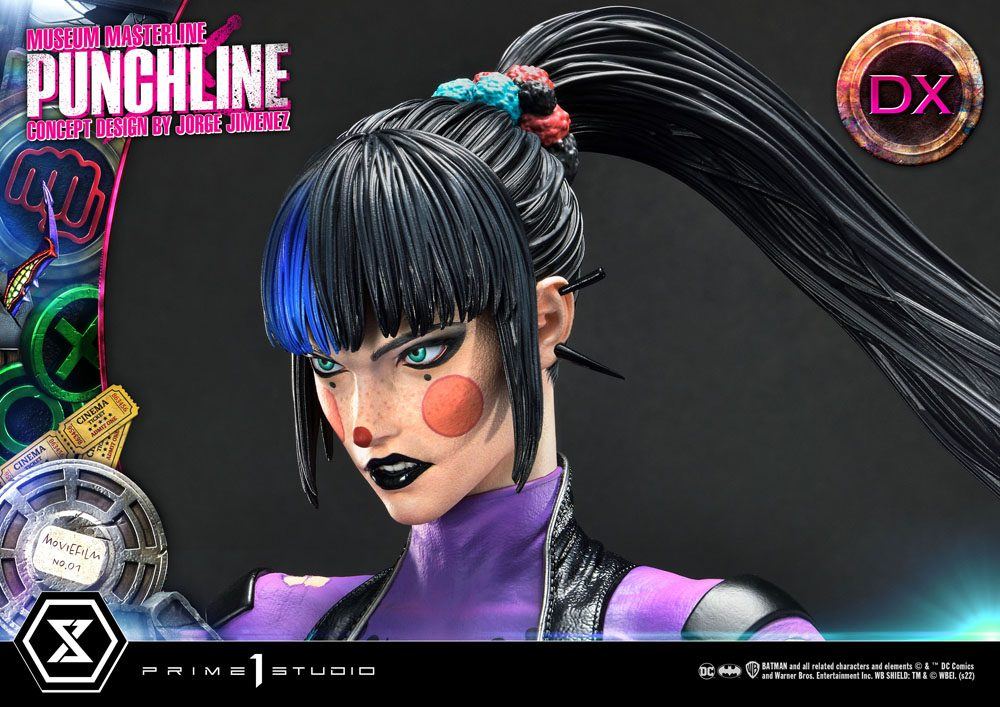 DC Comics Statue 1/3 Punchline Deluxe Bonus Version Concept Design by Jorge Jimenez 85cm - Scale Statue - Prime 1 Studio - Hobby Figures UK