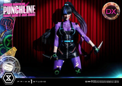 DC Comics Statue 1/3 Punchline Deluxe Bonus Version Concept Design by Jorge Jimenez 85cm - Scale Statue - Prime 1 Studio - Hobby Figures UK