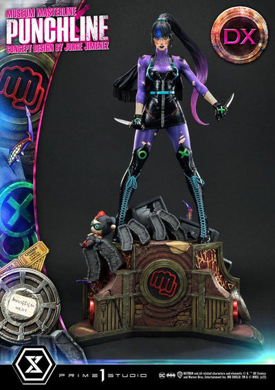 DC Comics Statue 1/3 Punchline Deluxe Bonus Version Concept Design by Jorge Jimenez 85cm - Scale Statue - Prime 1 Studio - Hobby Figures UK