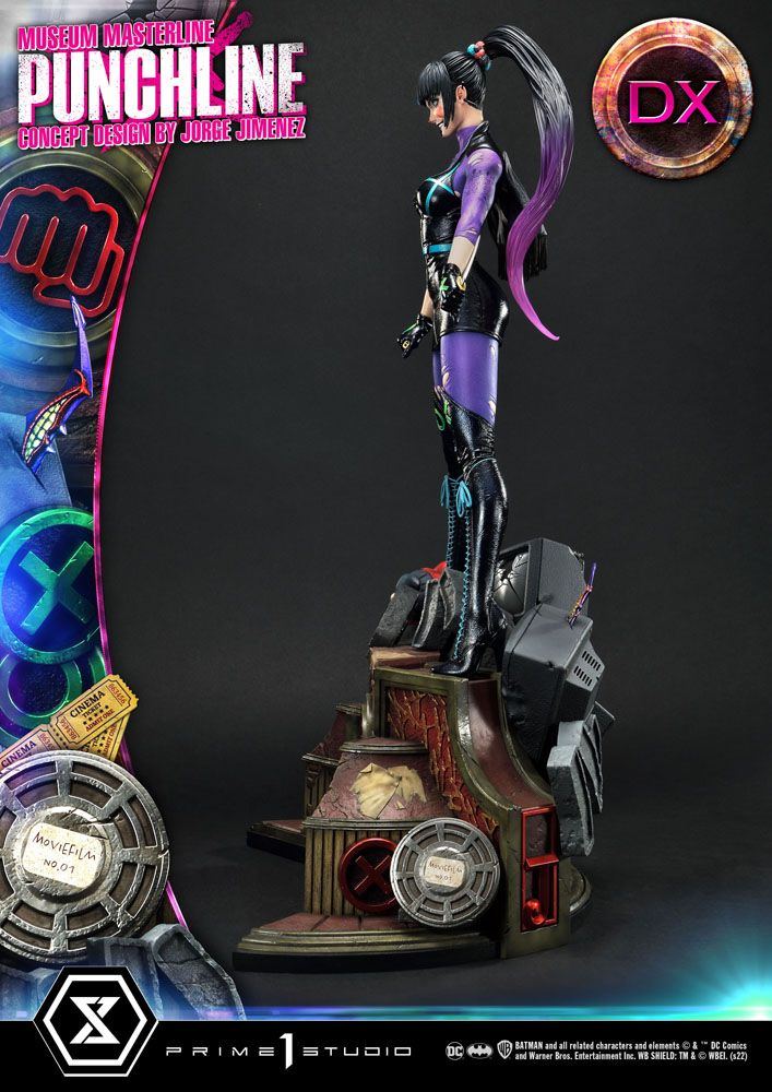 DC Comics Statue 1/3 Punchline Deluxe Bonus Version Concept Design by Jorge Jimenez 85cm - Scale Statue - Prime 1 Studio - Hobby Figures UK