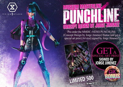 DC Comics Statue 1/3 Punchline Deluxe Bonus Version Concept Design by Jorge Jimenez 85cm - Scale Statue - Prime 1 Studio - Hobby Figures UK