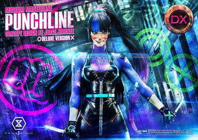 DC Comics Statue 1/3 Punchline Deluxe Bonus Version Concept Design by Jorge Jimenez 85cm - Scale Statue - Prime 1 Studio - Hobby Figures UK