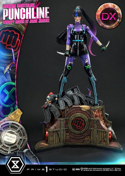 DC Comics Statue 1/3 Punchline Deluxe Bonus Version Concept Design by Jorge Jimenez 85cm - Scale Statue - Prime 1 Studio - Hobby Figures UK