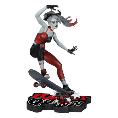 DC Direct Harley Quinn: Red, White & Black Statue 1/10 Harley Quinn by Ivan Tao 20cm - Scale Statue - McFarlane Toys - Hobby Figures UK