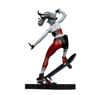 DC Direct Harley Quinn: Red, White & Black Statue 1/10 Harley Quinn by Ivan Tao 20cm - Scale Statue - McFarlane Toys - Hobby Figures UK