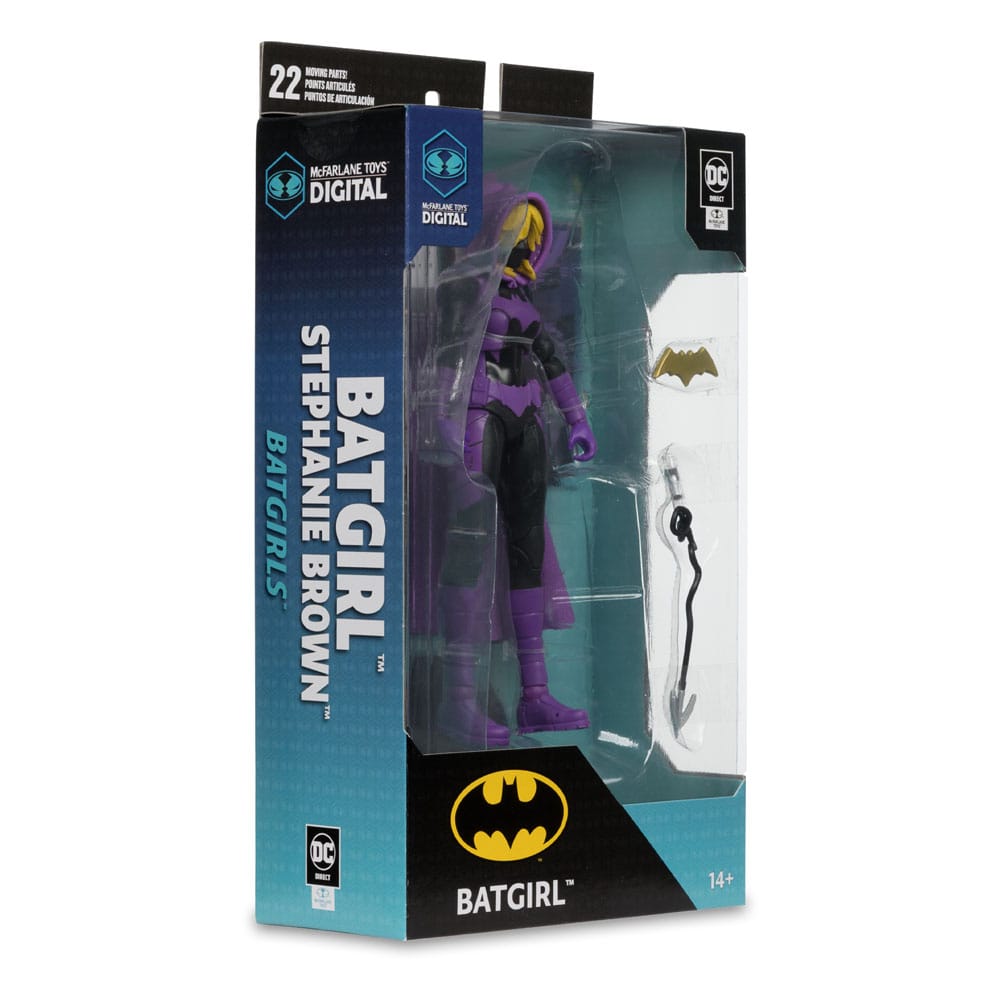 DC Direct McFarlane Toys Digital Action Figure Batgirl Stephanie Brown (Batgirls) 17cm - Action Figures - McFarlane Toys - Hobby Figures UK