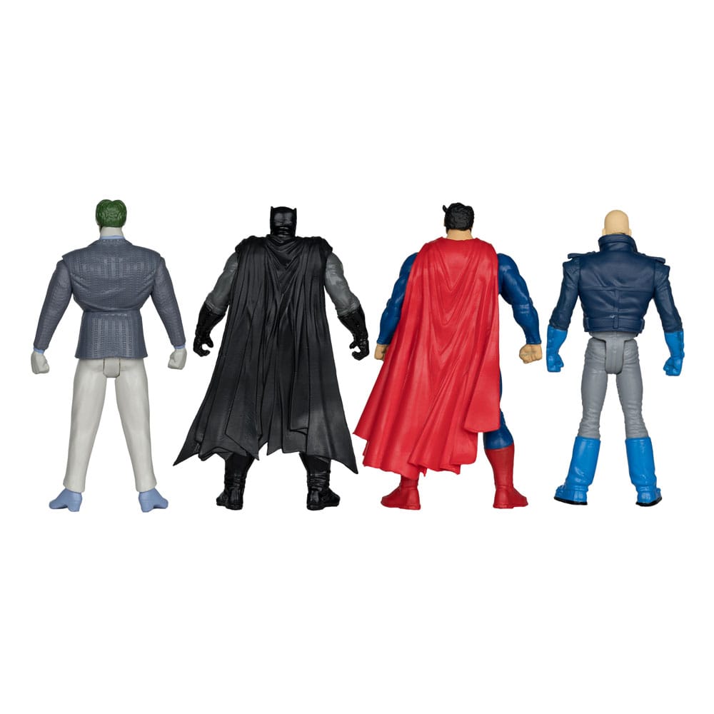 Lot 8 Figurines McFarlane DC – Batman, Dark Knight, Superman, Constantine, Joker, Robin