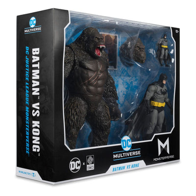 DC Justice League Monsterverse DC Multiverse Action Figures 2-Pack Batman & Kong 29cm - Action Figures - McFarlane Toys - Hobby Figures UK