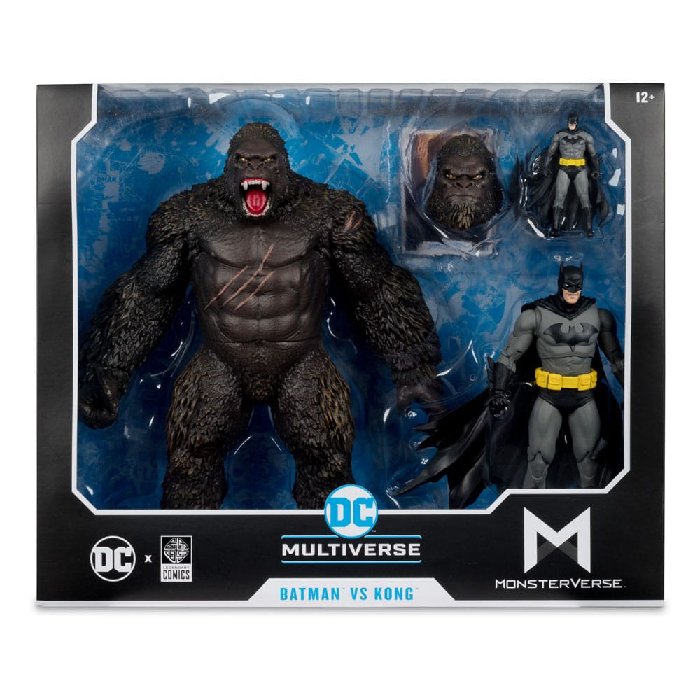 DC Justice League Monsterverse DC Multiverse Action Figures 2-Pack Batman & Kong 29cm - Action Figures - McFarlane Toys - Hobby Figures UK