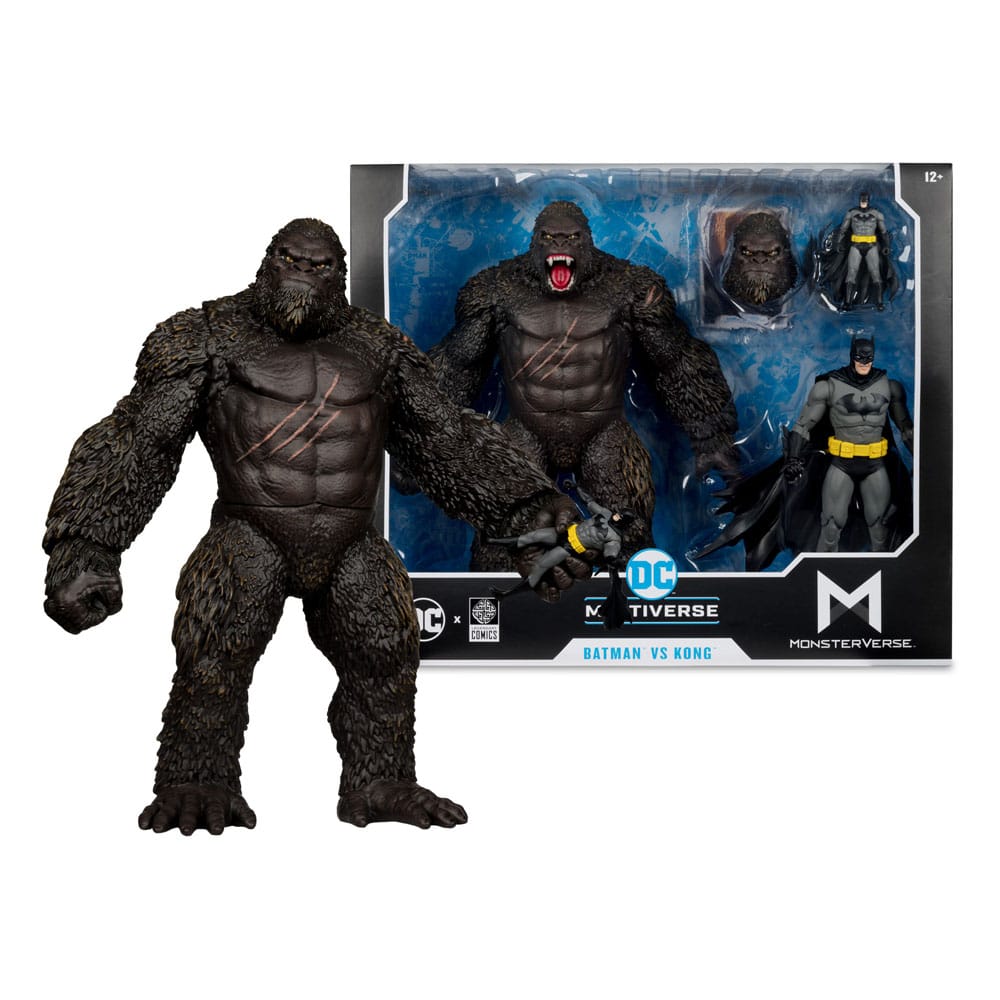 DC Justice League Monsterverse DC Multiverse Action Figures 2-Pack Batman & Kong 29cm - Action Figures - McFarlane Toys - Hobby Figures UK