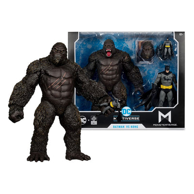 DC Justice League Monsterverse DC Multiverse Action Figures 2-Pack Batman & Kong 29cm - Action Figures - McFarlane Toys - Hobby Figures UK