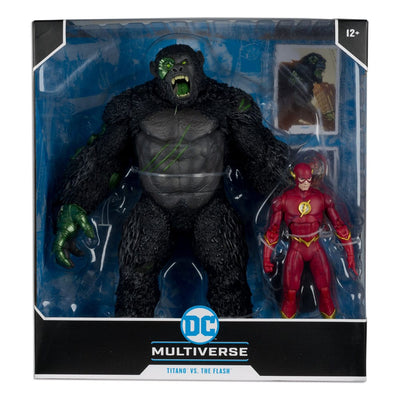 DC Multiverse Action Figure 2-Pack Flash vs. Titano 18cm - Action Figures - McFarlane Toys - Hobby Figures UK